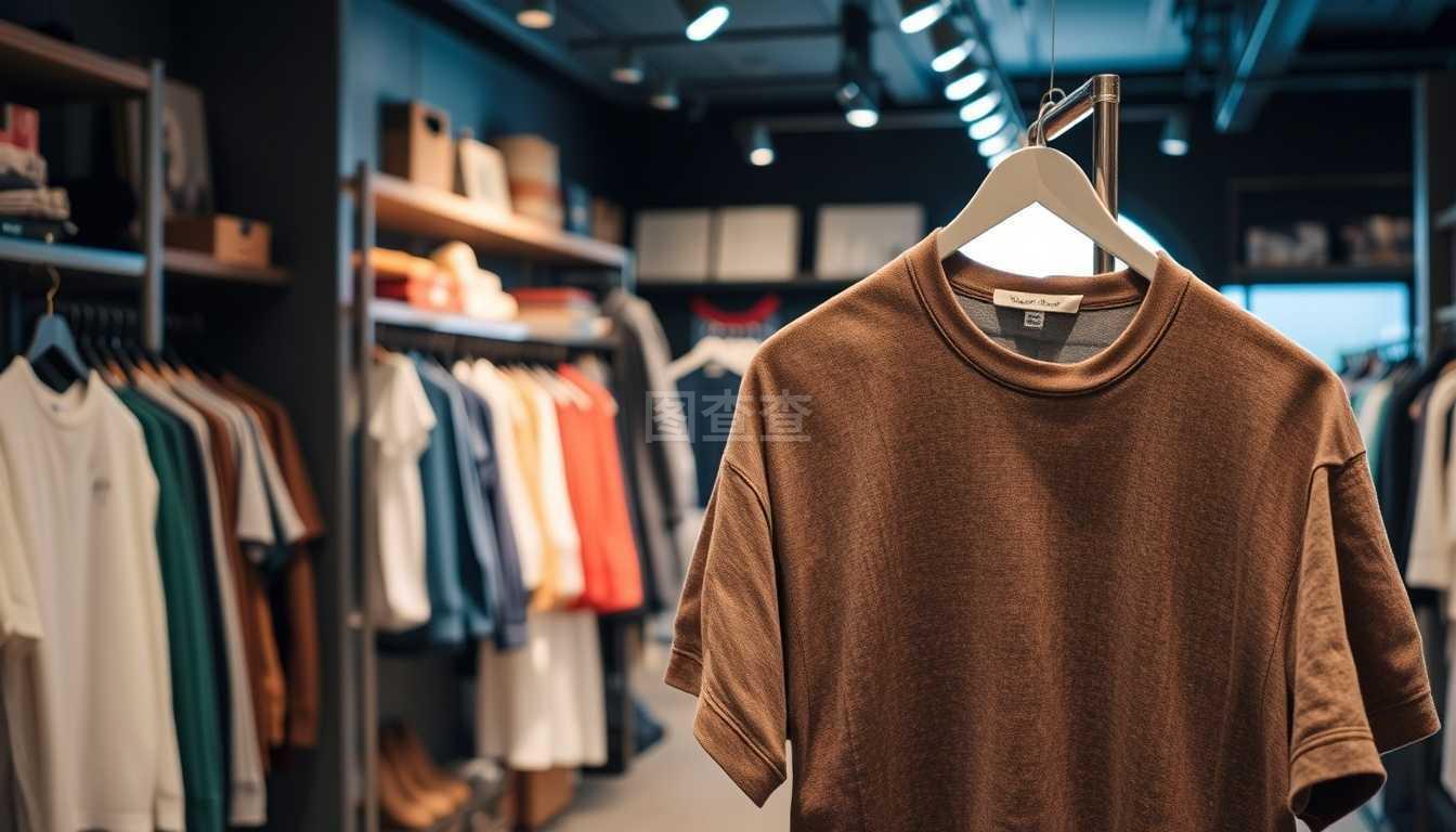 服裝零售商店景觀 T恤服飾的時尚魅力與市場前景