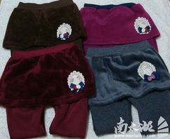 兒童加厚加絨保暖打底褲，廠家直銷質優價廉，親子商家不容錯過